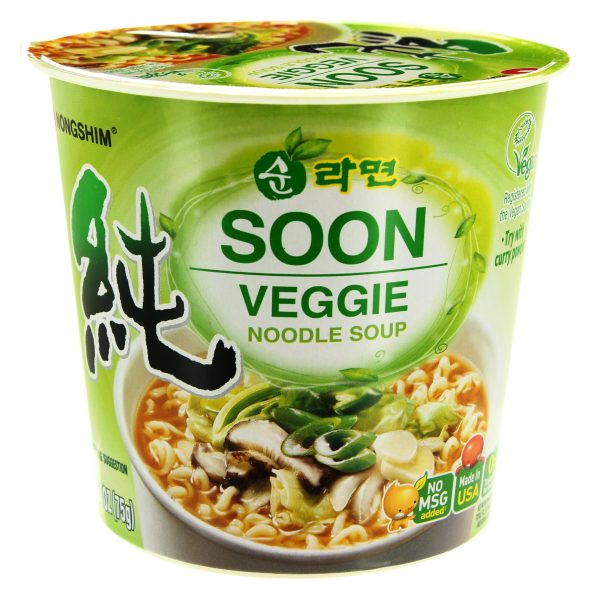 Nongshim - Cup noodle - Soon veggie / 农心杯面 蔬菜 67g