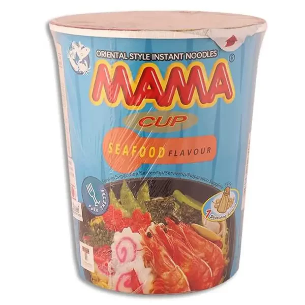 Mama - Cup noodle - seafood / 妈妈杯面海鲜 70g