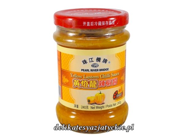 PRB - Yellow lantern chilli sauce / 珠江大桥-黄灯笼辣椒酱 240g