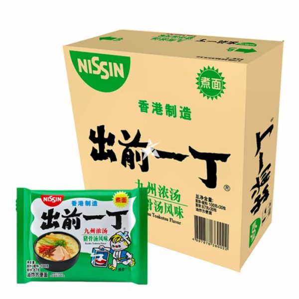 Nissin - Instant noodle - tonkotsu / 日清 方便面 猪骨汤 30x100g