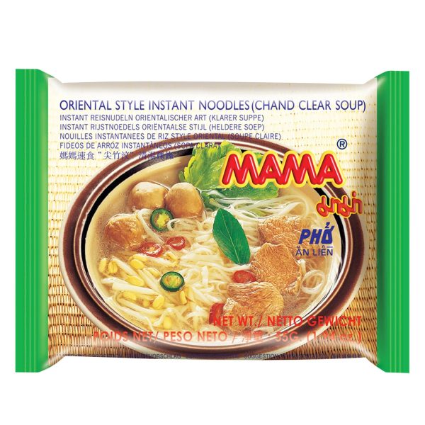 Mama - Instant noodle - Clear soup flat / 妈妈方便面清汤扁面 50g