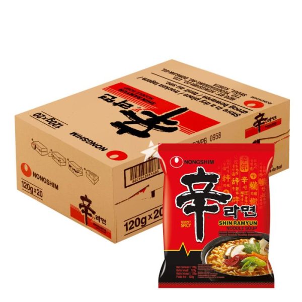 Nongshim - Shin ramyun / 农心辛拉面 20x120g