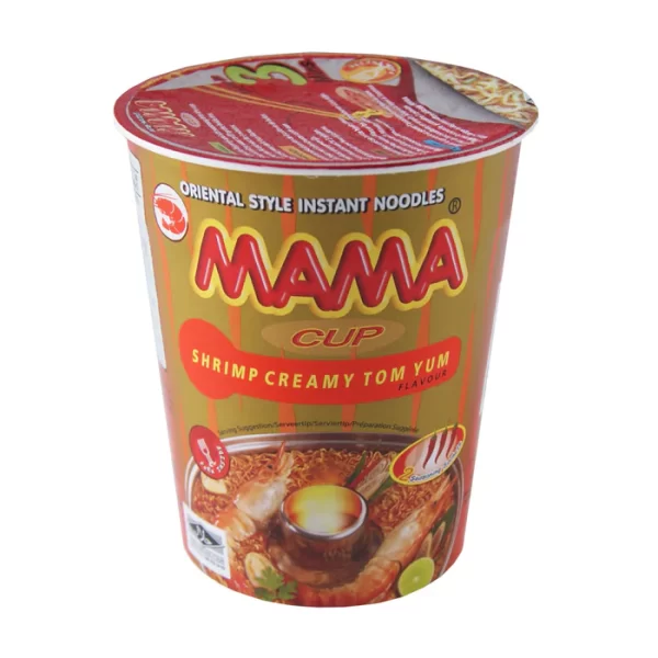 Mama - Cup noodle - creamy tomyum / 妈妈杯面冬阴功汤 70g