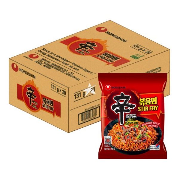 Nongshim - Shin stir fry ramyun / 农心辛干捞面 20x131g