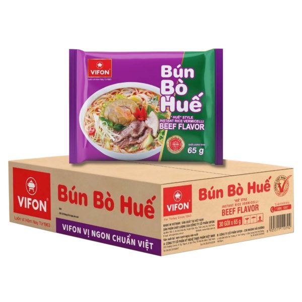 Vifon - Instant vermicelli - beef / 方便面牛肉 30x65g