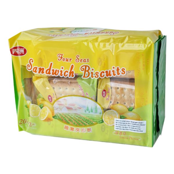 Four seas - Lemon sandwich biscuit / 四海-柠檬夹心饼干 336g