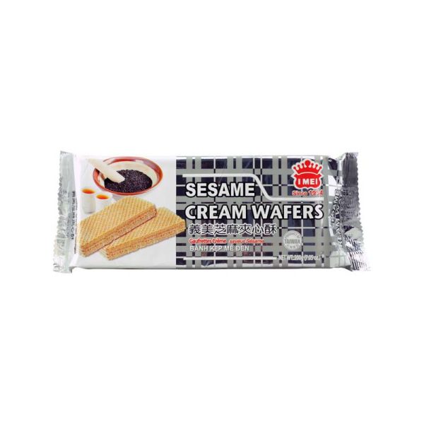 Imei - Sesame cream wafer / 芝麻奶油威化饼 200g