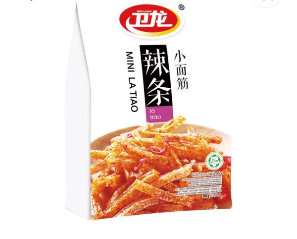 Weilong - Mini latiao gluten strips / 卫龙 - 迷你辣条面筋条 360g