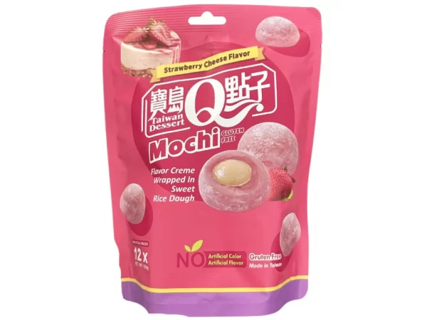 Q - strawberry cheese mocha / 草莓芝士麻糬 180g