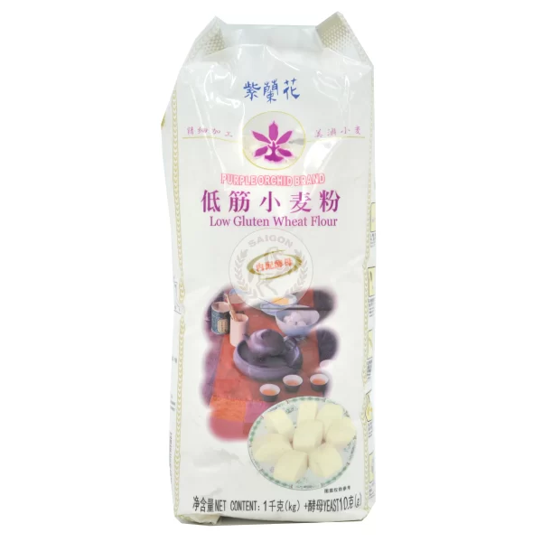 Purple orchid brand -  Low gluten wheat flour / 紫兰牌-低筋面粉 2.5kg