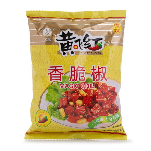 Huang fei hong - Magic chili and peanuts / 黄飞鸿 - 神奇辣椒和花生 350g