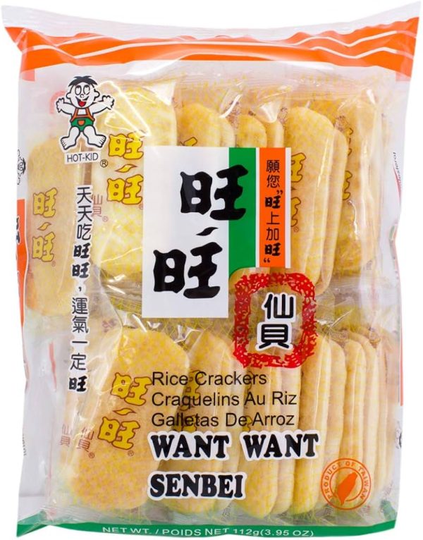 Want want - Senbei cracker / 旺旺-仙贝饼干 112g