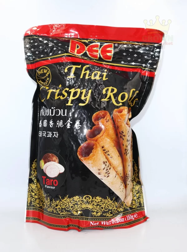 Dee - Thai Crispy rolls taro / 泰式香酥卷 芋头味 150g