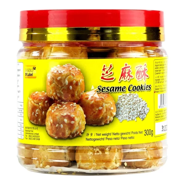 Golden label - Sesame Cookies / 金标-芝麻饼干 300g