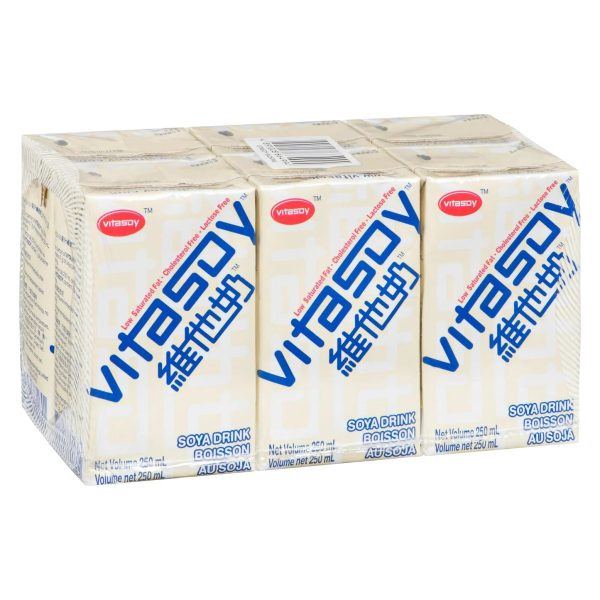 Vitasoy - Soy milk / 维他奶 - 豆奶 6x250ml