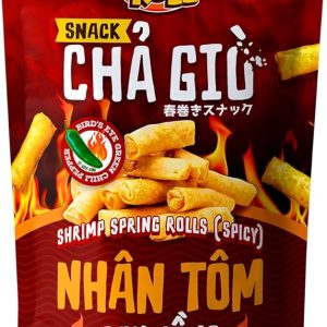 Roll n Roll - Spicy shrimp rolls snack / 香辣虾卷小吃 75g