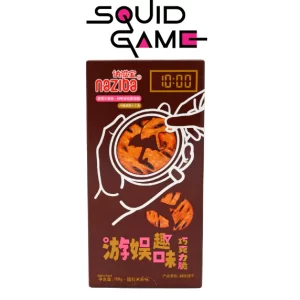 Naziba - Chocolate squid game biscuit / 巧克力鱿鱼游戏饼干 158g