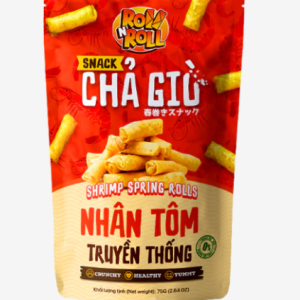 Roll n Roll - Shrimp spring roll snack / 虾春卷小吃 75g