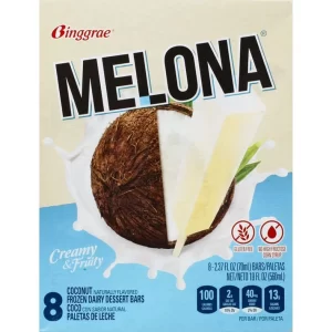 Binggrae - Melona coconut ice bar / 椰子冰棒 8x70ml