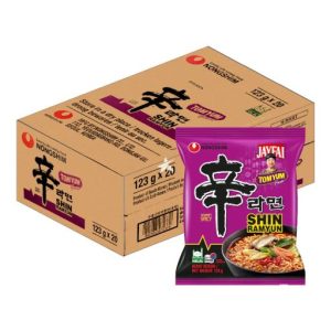 Nongshim - Instant noodle - Shin Tom Yum / 农心方便面 - 辛冬阴功 20x123g