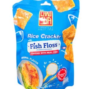 Chad Sua - Rice cracker fish floss original / 米饼鱼松原味 50g