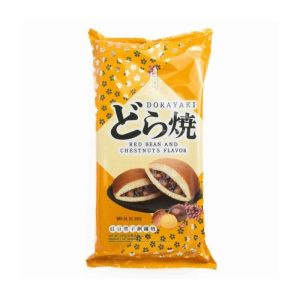 L&L- Dorayaki Red bean & Chestnut flavour / 红豆栗子口味铜锣烧 165g