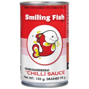 Smiling Fish - Mackerel In Chilli  辣椒鲭鱼 155g