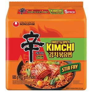 Nongshim - Sweet & Spicy Kimchi Stir fry - 甜辣泡菜炒菜 (5x173g)