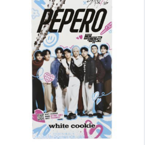 Lotte - Pepero White Cookie Flavour - 百事可乐白曲奇口味 256g