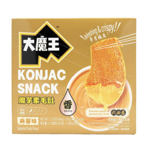 Monwon - Konjac snack Sesame flavour -芝麻味魔芋零食 360g