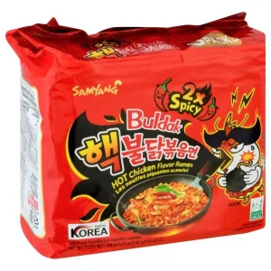 Samyang - Hot Chicken Flavour ramen - 辣鸡味拉面 (5x140g)