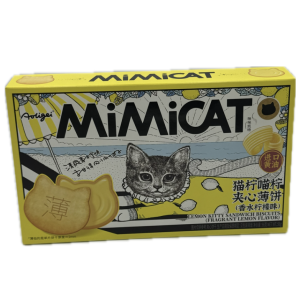 MimiCat - Lemon Kitty Biscuit - 柠檬小猫饼干 56g