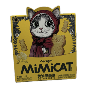 MimiCat - Butter Kitty Biscuit Cheese Flavour - 黄油小猫饼干（芝士味）128g